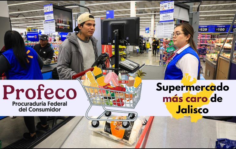 En este supermercado encuentras los precios más altos de todo el estado para adquirir la Canasta Básica; se encuentra en Zapopan. EL INFORMADOR / ARCHIVO