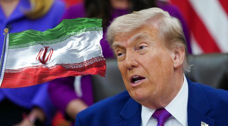 La tregua en la guerra iniciada por Estados Unidos e Israel contra Irán se encuentra en su momento más débil en palabras de Donald Trump. EFE / EPA / AARON SCHWARTZ / POOL