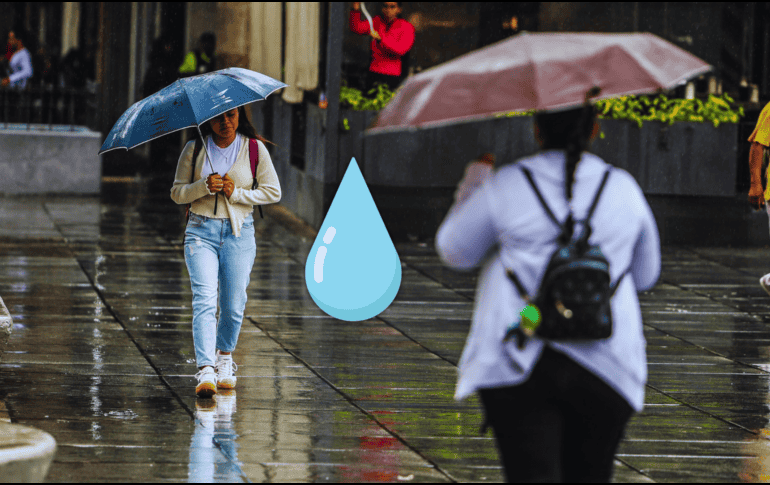 De acuerdo con los reportes meteorológicos más recientes, la probabilidad de precipitaciones alcanza hasta un 68 por ciento durante la jornada. ESPECIAL / CANVA