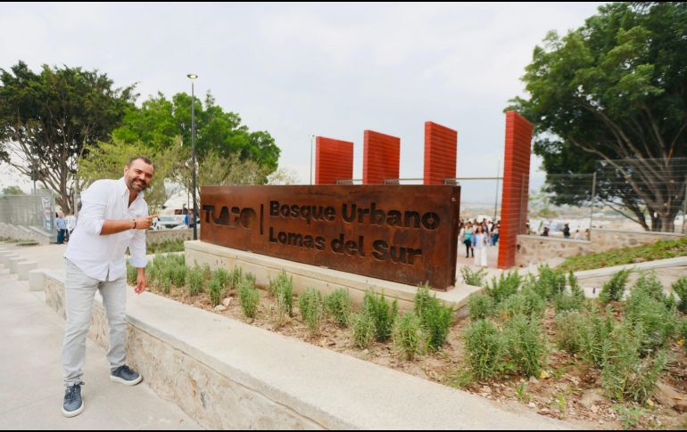 Inauguran el primer bosque urbano de Tlajomulco en Lomas del Sur