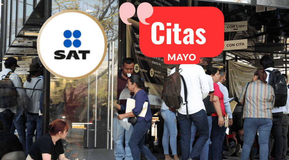 SAT confirma lista de disponibilidad de citas divididas en disponibilidad: alta, media y baja. EL INFORMADOR / ARCHIVO