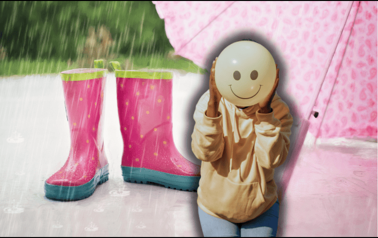 Contrario a algunas creencias populares, mojarse bajo la lluvia no provoca directamente enfermedades respiratorias como gripe o resfriado. ESPECIAL/Canva/Pixabay