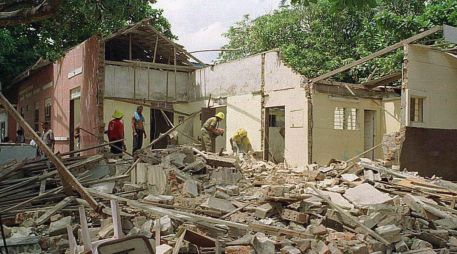 Todo apunta a que miembros de las FARC almacenaban y fabricaban explosivos en el lugar. AFP/ARCHIVO