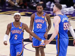 El Thunder enfrentará en la final del Oeste al ganador de la serie entre Spurs y Timberwolves. EFE/C. Torres