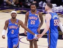 El Thunder enfrentará en la final del Oeste al ganador de la serie entre Spurs y Timberwolves. EFE/C. Torres