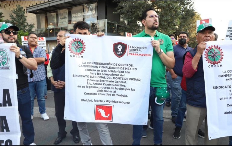 En un llamado a la ciudadanía, el sindicato solicitó alimentos no perecederos, productos de higiene personal y donativos económicos. FACEBOOK/AGT