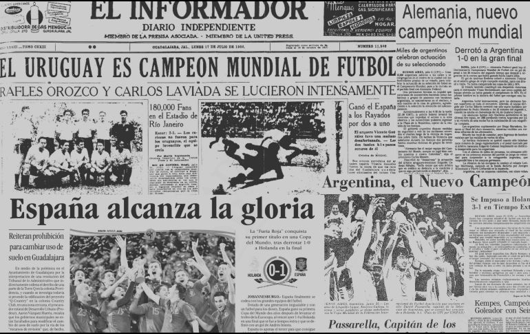 Con el Mundial 2026 cada vez más cerca, conocer la historia del torneo permite vivir la competencia desde otra perspectiva. ESPECIAL / EL INFORMADOR y CANVA