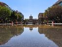Aunque las obras principales ya fueron concluidas, en las próximas semanas se terminarán algunos detalles en la Plaza Tapatía. EL INFORMADOR / A. Navarro