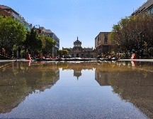Aunque las obras principales ya fueron concluidas, en las próximas semanas se terminarán algunos detalles en la Plaza Tapatía. EL INFORMADOR / A. Navarro