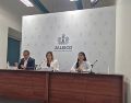 En la rueda de prensa también estuvo presente Sagrario Guzmán Ureña, subsecretaria de Acceso de las Mujeres a una Vida Libre de Violencia. EL INFORMADOR / J. VELAZCO