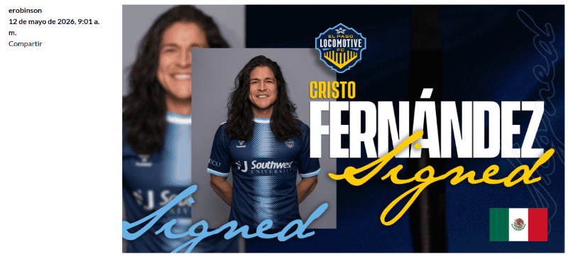 &nbsp;ESPECIAL / El Paso Locomotive FC