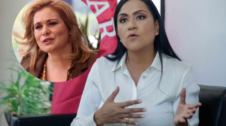 Ariadna Montiel que Morena promoverá acciones legales y políticas contra la gobernadora Maru Campos por el manejo de temas de seguridad. ESPECIAL / SUN