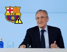 Tras las declaraciones emitidas por Florentino Pérez, FC Barcelona lanzó un comunicado en el que informó que están tomando medidas legales con la intención de estudiar las palabras del dirigente. ESPECIAL / Real Madrid