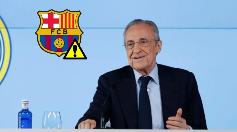 Tras las declaraciones emitidas por Florentino Pérez, FC Barcelona lanzó un comunicado en el que informó que están tomando medidas legales con la intención de estudiar las palabras del dirigente. ESPECIAL / Real Madrid