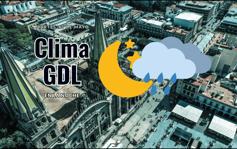 Para este martes 12 de mayo se prevé lluvia en Guadalajara. EL INFORMADOR / ARCHIVO