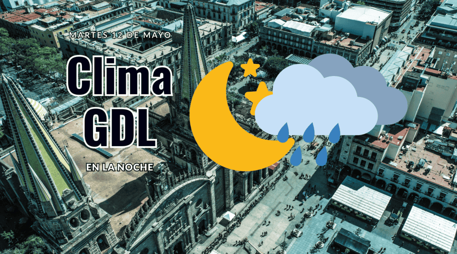 Para este martes 12 de mayo se prevé lluvia en Guadalajara. EL INFORMADOR / ARCHIVO