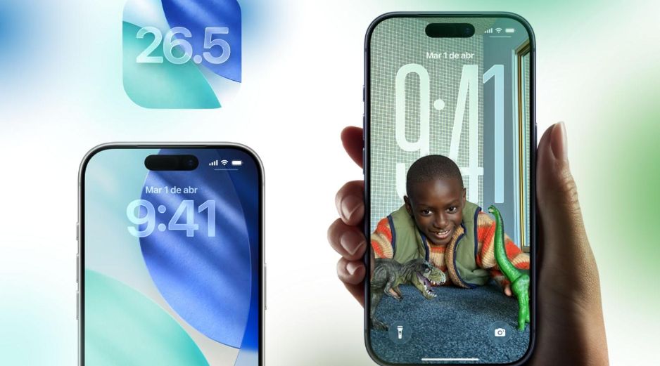 Apple confirmó que iOS 26.5 corrige cerca de medio centenar de errores relacionados con el teclado, alarmas y estabilidad del sistema. APPLE/ESPECIAL