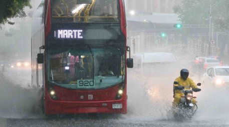 El aumento de lluvias extremas en la CDMX no es un caso aislado, la Organización Meteorológica Mundial (OMM) confirmó que las lluvias torrenciales están causando estragos a nivel mundial. SUN/V. Rosas