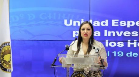 Wendy Chávez Villanueva ofreció una conferencia de prensa la tarde de este martes 12 de mayo del 2026. FACEBOOK