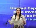 Wendy Chávez Villanueva ofreció una conferencia de prensa la tarde de este martes 12 de mayo del 2026. FACEBOOK