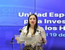 Wendy Chávez Villanueva ofreció una conferencia de prensa la tarde de este martes 12 de mayo del 2026. FACEBOOK