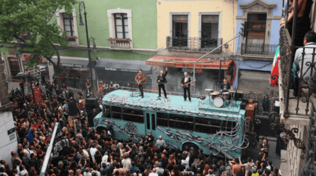De acuerdo con información difundida por la propia banda, la grabación forma parte de su nuevo proyecto 
