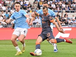Inter y Lazio se enfrentaron apenas el pasado sábado, con marcador a favor de los milaneses 3-0. AFP/NurPhoto/A. Rosito