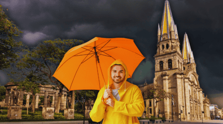 A pesar de las lluvias pronosticadas, el ambiente cálido no dará tregua a los ciudadanos tapatíos. ESPECIAL / CANVA