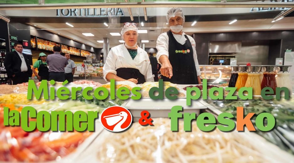 Conoce todos los descuentos por el Miércoles de Plaza en La Comer y Fresko para hoy 13 de mayo. EL INFORMADOR / ARCHIVO