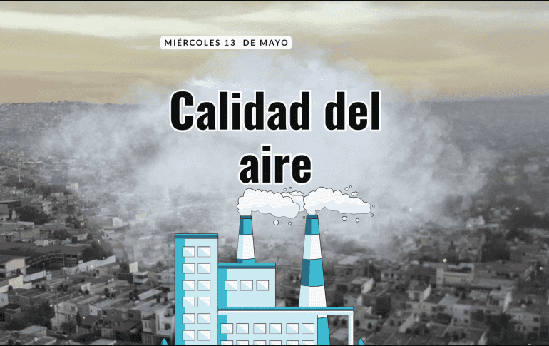 La mañana de este miércoles 13 de mayo se registra buena calidad del aire en el AMG en Atemajac con 41 puntos IMECA. EL INFORMADOR / ARCHIVO