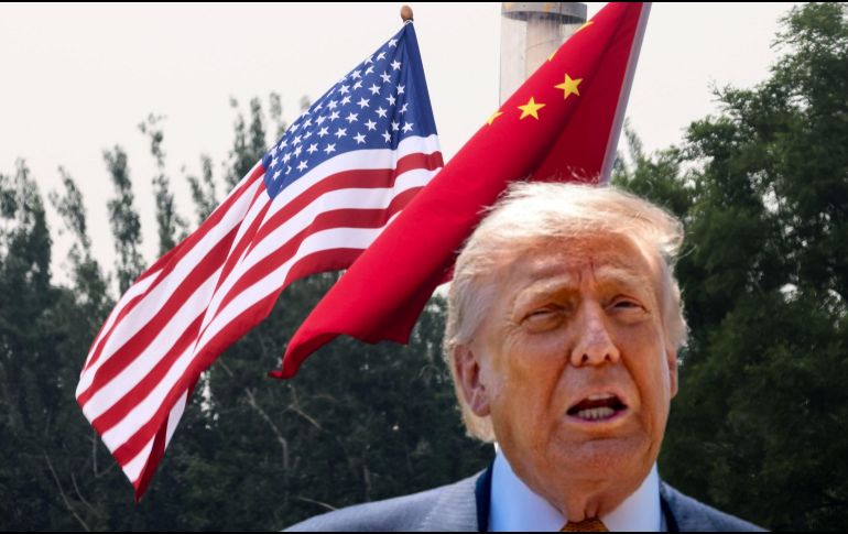 Con este viaje a China, Trump buscaría estabilizar las complejas relaciones bilaterales con el gobierno de Xi Jinping. EFE / W. Hao / ARCHIVO