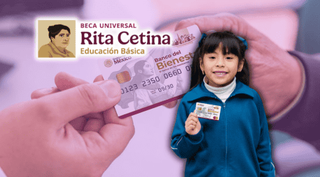 De acuerdo con la Coordinación Nacional de Becas para el Bienestar, la distribución de las tarjetas de pago de la Beca Rita Cetina para primaria comensará este mes. ESPECIAL/Banco del Bienestar