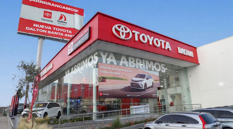 Fachada Dalton Toyota en Santa Anita. GENTE BIEN JALISCO / Revista del 15 de mayo 2026