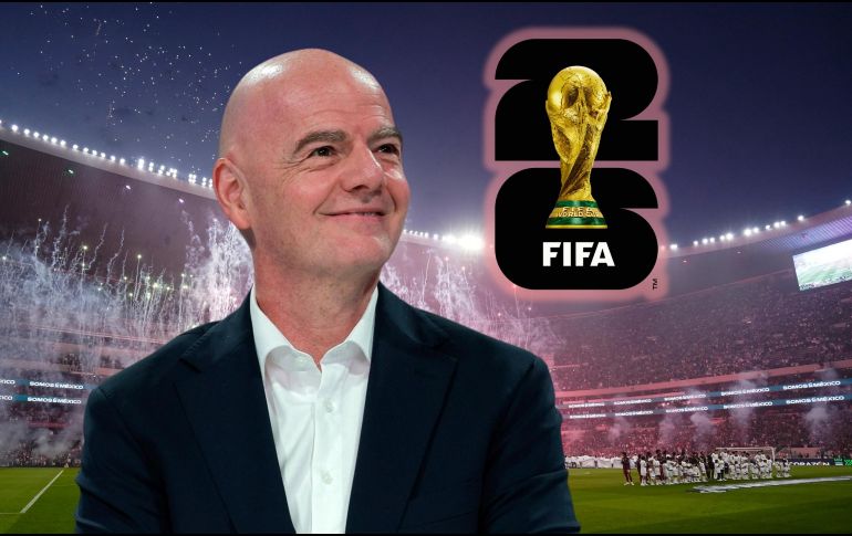 Falta menos de un mes del inicio del Mundial 2026, el presidente de la FIFA, Gianni Infantino, aseguró que los preparativos avanzan conforme a lo planeado. ESPECIAL / EFE, IMAGO7 y CANVA