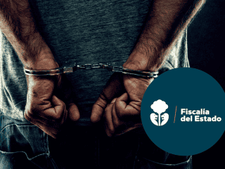 Las tres personas fueron puestas a disposición del Ministerio Público y la autoridad judicial rectificó como legal su detención. ESPECIAL