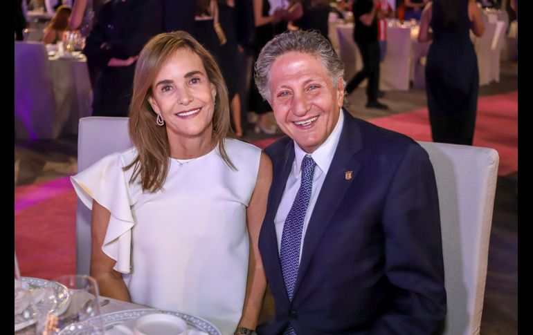 Martha Moragrega y Juan José Frangie. GENTE BIEN JALISCO / C. Jimeno