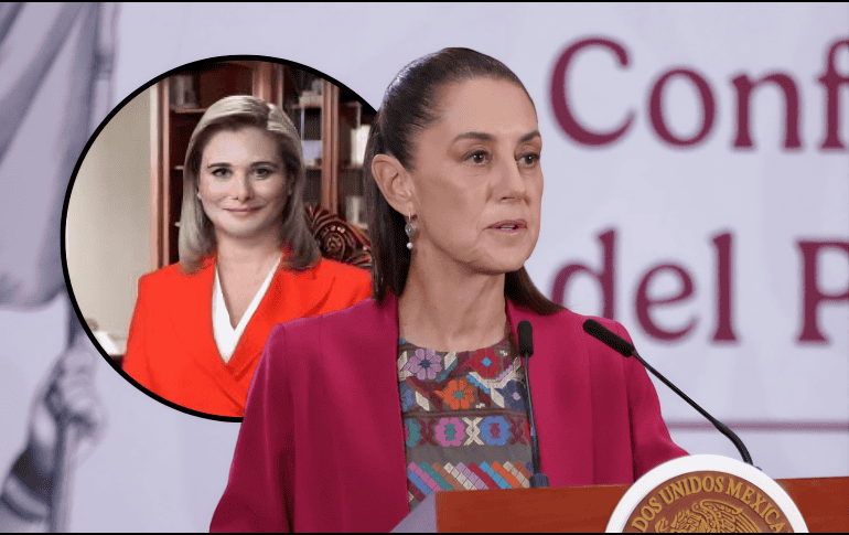 Sheinbaum recordó que la FGR investiga a María Eugenia Campos por la presencia de elementos de la CIA en un operativo de seguridad en Chihuahua. SUN/F. Rojas ESPECIAL/Gobierno de Chihuahua