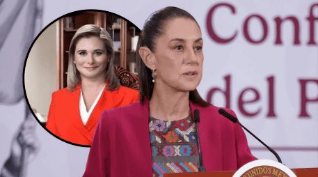 Sheinbaum recordó que la FGR investiga a María Eugenia Campos por la presencia de elementos de la CIA en un operativo de seguridad en Chihuahua. SUN/F. Rojas ESPECIAL/Gobierno de Chihuahua