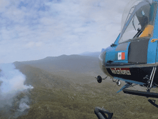 Avanza combate a incendio en Sierra de Quila