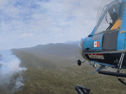 Avanza combate a incendio en Sierra de Quila