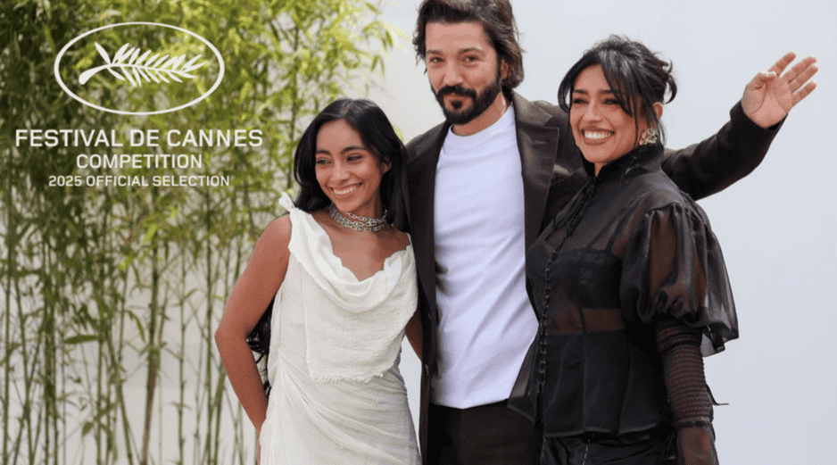 Luna subrayó el trasfondo migratorio de la historia y el deseo de que la película no se quede solamente en la emoción. ESPECIAL / IG / @diegoluna_