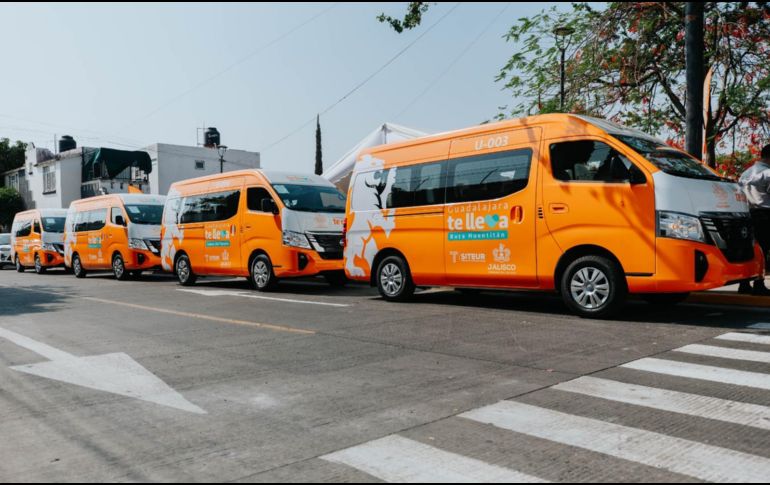 El sistema consta de dos rutas, Huentitán y Lomas del Paraíso, y cada una cuenta con cinco camiones. ESPECIAL