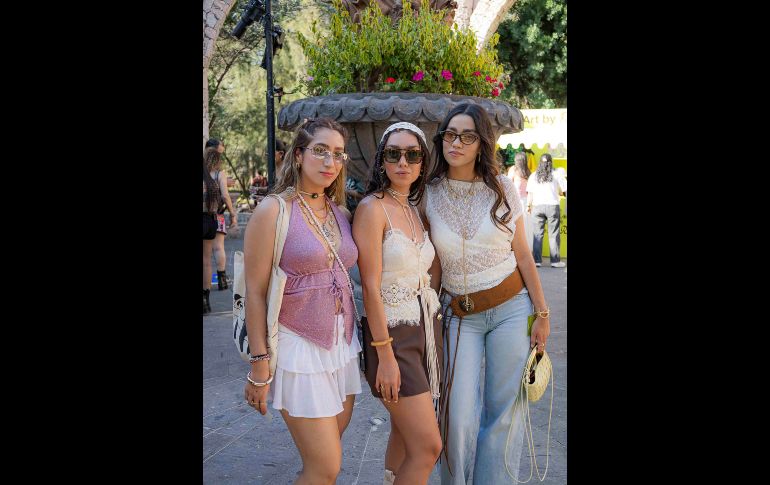 Ivalu Sánchez, Mariana Martínez y Paulina González. GENTE BIEN JALISCO / J. Soltero