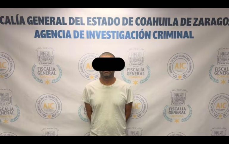 La detención fue realizada por los delitos de suministro de narcóticos y amenazas; él es originario de Monclova. ESPECIAL