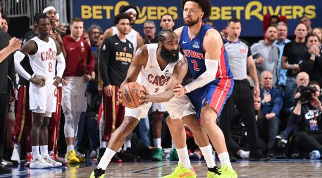 Cleveland resistió en tiempo extra y dejó a Detroit al borde de la eliminación en la semifinal del Este. AFP.
