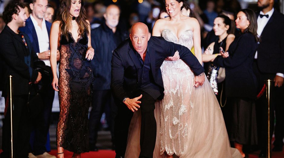 Vin Diesel posa para las cámaras durante la presentación de “Fast & Furious”. EFE