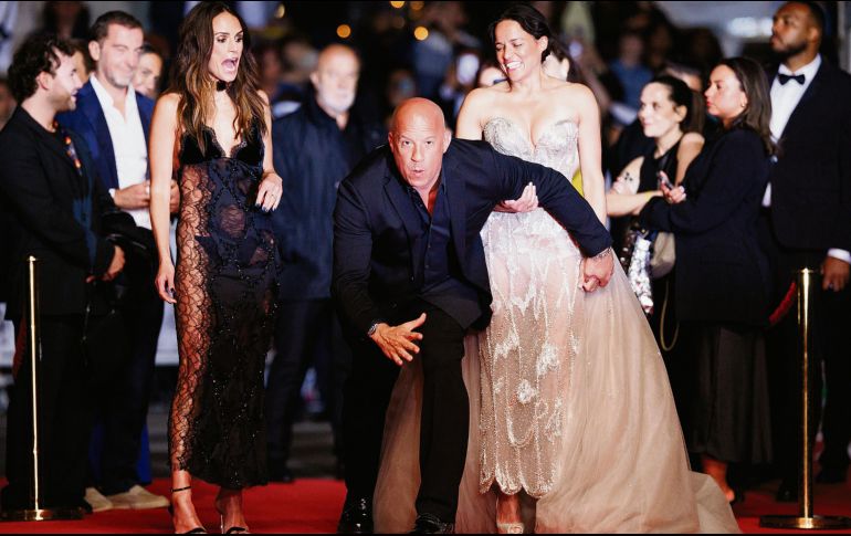 Vin Diesel posa para las cámaras durante la presentación de “Fast & Furious”. EFE