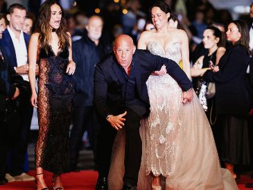 Vin Diesel posa para las cámaras durante la presentación de “Fast & Furious”. EFE