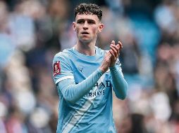 Phil Foden. El mediocampista británico puso dos asistencias en el triunfo de los citizens. AFP