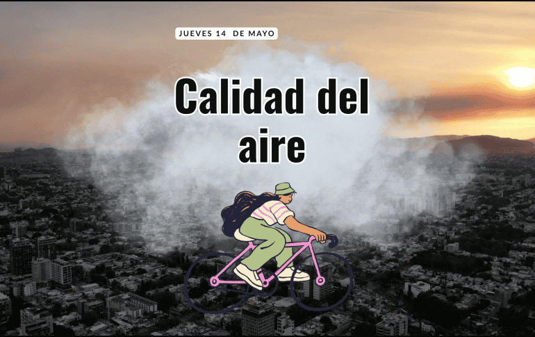 La mañana de este jueves 14 de mayo se registra buena calidad del aire en el AMG en Atemajac con 50 puntos IMECA. EL INFORMADOR / ARCHIVO